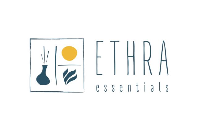 Λογότυπο ETHRA ESSENTIAL - Συνεργάτης LYRATAXIS | (εμπόριο αιθέρια έλαια)